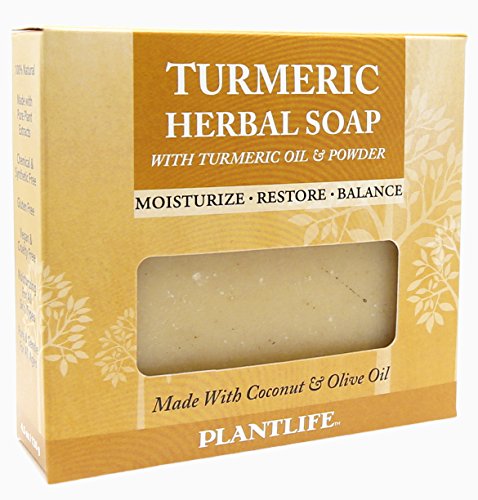 Plantlife Turmeric Bar Soap - Moisturizing, Handcrafted with Plant-Based Ingredients - 4.5oz