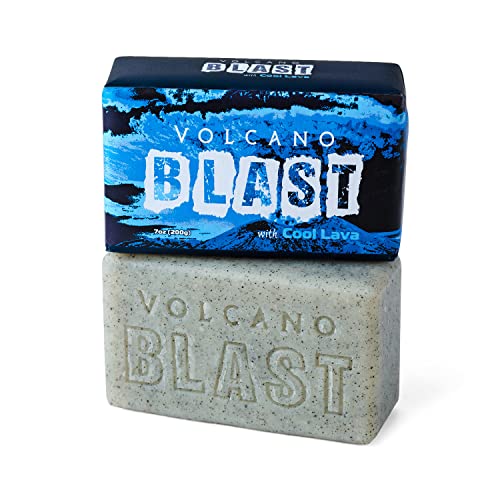 Bali Soap Body Soap - Exfoliating Volcanic Sand, Nourishing Oils - Peppermint, 7 Oz