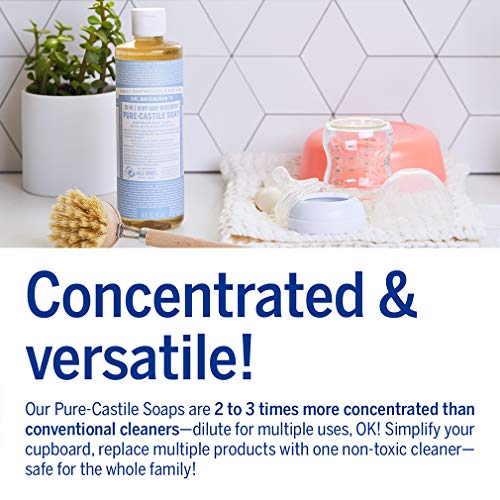 Dr. Bronner’s Baby Shampoo & Body Wash - Organic Oils, No Added Fragrance - 16oz