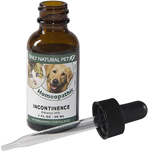 Only Natural Pet Incontinence Remedy - Bladder Support for Spayed & Senior Dogs - 4oz