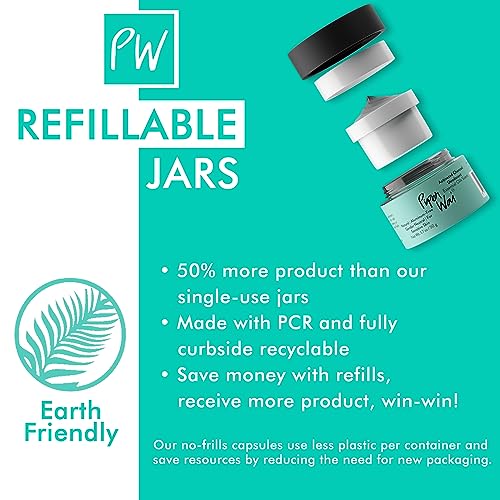 PiperWai Natural Deodorant Cream - Long-lasting Odor Protection, Aluminum Free, Refillable - 50g