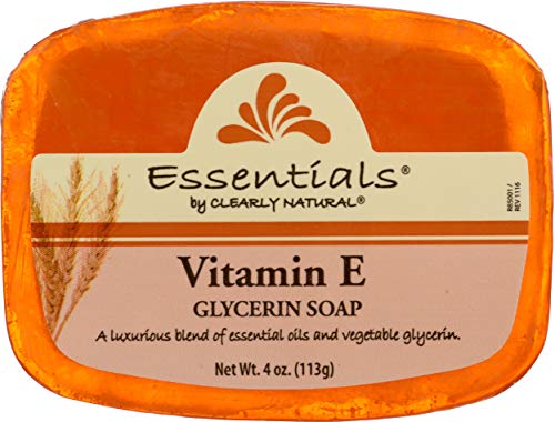 Clearly Natural Essentials Glycerine Bar Soap - Moisturizing, Hypo-Allergenic - 4 Oz