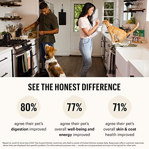 The Honest Kitchen Human Grade Beef Dry Dog Food - Complete Nutrition, 5 lb Bag