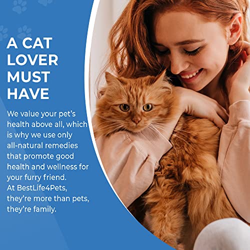 BestLife4Pets Immune Defense for Cats - Supports Allergy Relief, Natural Ingredients - 400 Pills