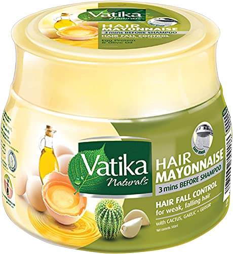 Vatika Naturals Hair Treatment - Nourishing Egg Protein, Moisturizing, Frizz Control - 500ml