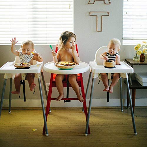 Avanchy Bamboo Baby Bowl & Spoon - No-Mess Feeding, Plastic-Free Safety - 5" x 3", 7" x 2"