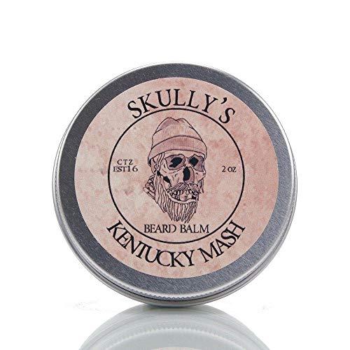 Skully's Beard Balm - Deep Conditioning, Tames Flyaways, Sandalwood & Spice - 2 oz