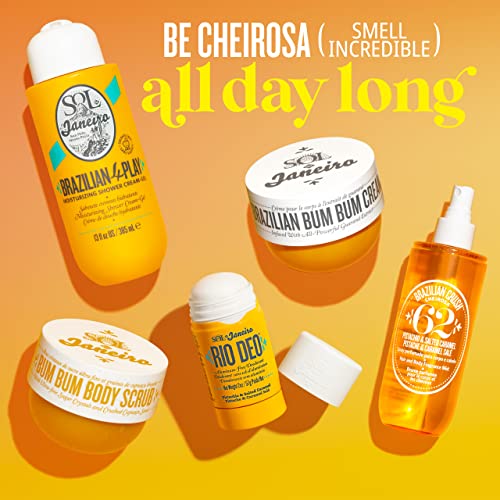 Sol de Janeiro Rio Deo Cheirosa '62 Deodorant - Moisturizing, Odor Control, Refillable - 2.5oz