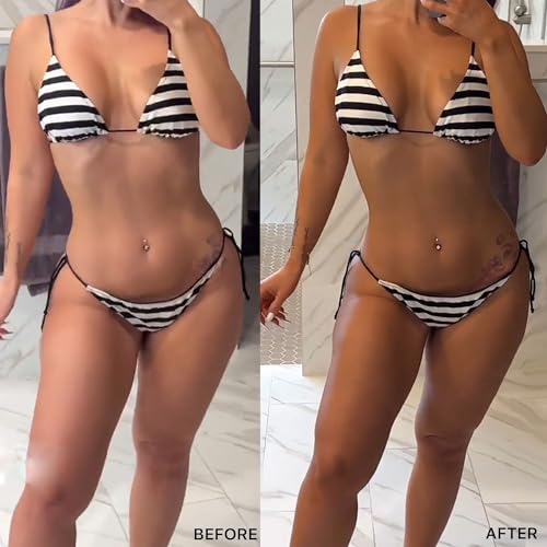 Beauty by Earth Self Tanner - Natural Glow with Aloe & Coconut, Streak-Free, Medium to Dark