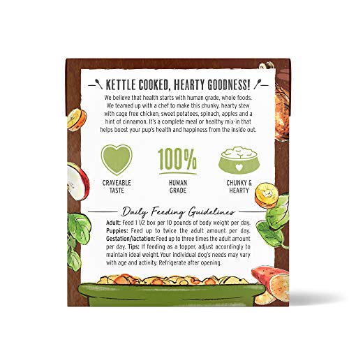 The Honest Kitchen Wet Dog Food - Human Grade, Complete & Balanced, No Fillers - 10oz