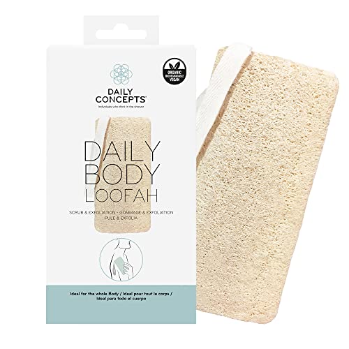 Daily Concepts Body Scrub - Gentle Exfoliation for All Skin Types, Vegan & Biodegradable - 43g