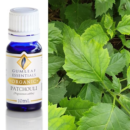 Gumleaf Essentials Patchouli Essential Oil - 100% Pure, Certified Organic, 10ml