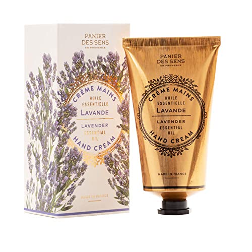 Panier des Sens Hand Cream - Nourishing Lavender Lotion with Shea Butter & Olive Oil - 2.5oz