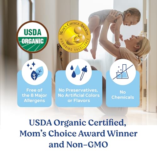 Lovebug Probiotic for Babies - Supports Digestive Health, USDA Organic, Sugar Free - 30 Packets