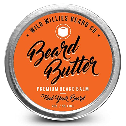 Wild Willies Beard Butter - Premium Conditioning Balm for Grooming, 2 Oz