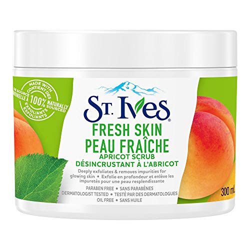 St. Ives Exfoliator - Deeply Cleans & Smooths Skin, 100% Natural Ingredients - 300ml