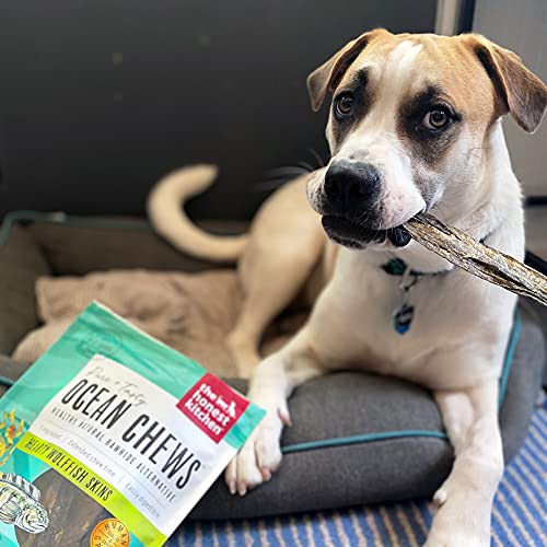 The Honest Kitchen Dog Treat - 100% Cod Skins, High Protein, Human Grade, 5.5 Oz