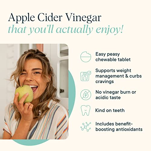 Ora Organic Apple Cider Vinegar Pills - Metabolism Booster, Detox Support - 60 Vegan Tablets
