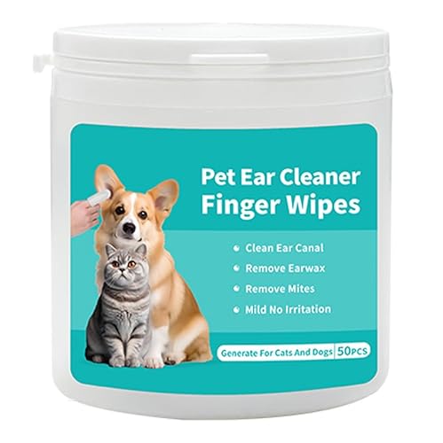 Pet Wipe - Cleans & Deodorizes, Non-Toxic & Skin-Friendly, 50 Pcs for Dogs & Cats