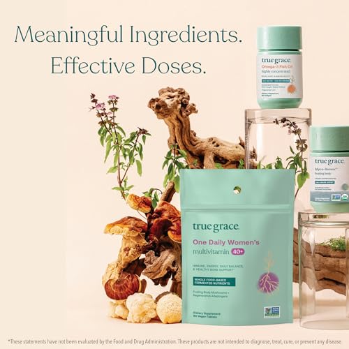 True Grace Reishi Mushroom Supplement - Immune Support, Organic, 120 Capsules