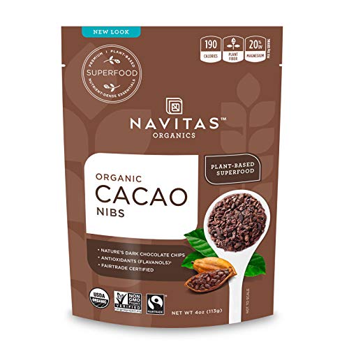 Navitas Organics Cacao Powder & Nibs Bundle - Organic, Fair Trade, Non-GMO - 8oz & 4oz