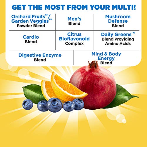 Nature's Way Alive! Men's 50+ Multivitamin - Supports Brain, Eye & Heart Health - 60 Tablets