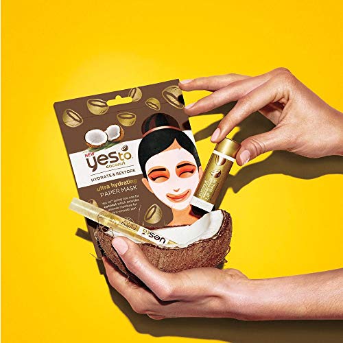 Yes to Coconut Face Mask - Hydrating & Restorative, Ultra-Smooth Skin - 0.67 Fl Oz