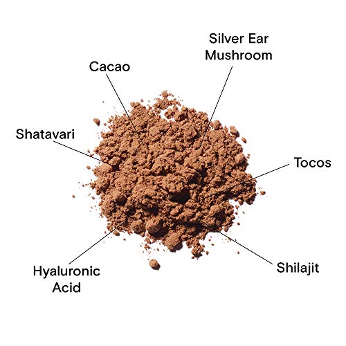 Moon Juice Cosmic Cocoa - Adaptogenic Mushroom Hot Chocolate for Mood - Vegan, Non-GMO - 6.9oz