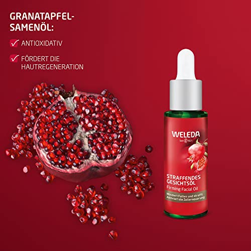 Weleda Face Oil - Hydrating Pomegranate & Aloe Vera Blend for Radiant Skin - 1 Fl Oz