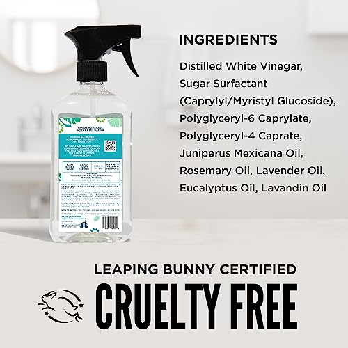Aunt Fannie's Bathroom Cleaner - Vinegar Formula, Natural Ingredients, EWG A-rated - 16.9 oz