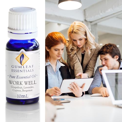 Gumleaf Essentials Work Well Essential Oil - 100% Pure, Vegan, Natural - 10ml