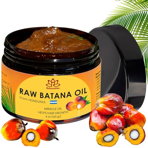 Authentic Batana Oil - Promotes Hair Growth, Hydrates & Improves Scalp Health - 4 oz