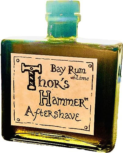 Lime Bay Rum Aftershave - All Natural Ingredients, Handcrafted in Montana, 8 oz