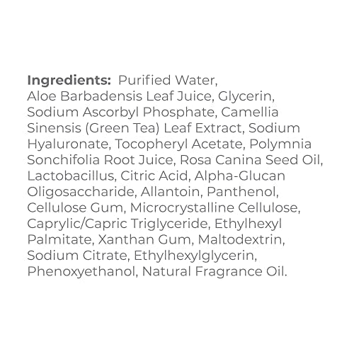 DERMA E Face Serum - Brightening & Firming with Vitamin C, Hyaluronic Acid, Aloe - 2oz