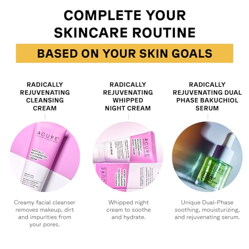 Acure Dual Phase Bakuchiol Serum - Anti-Aging, Hydrating Eggplant & Turmeric - 0.67 oz