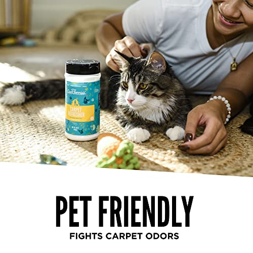 Aunt Fannie's Carpet Freshener - Odor Neutralizing with Natural Ingredients, Bright Lemon - 16oz