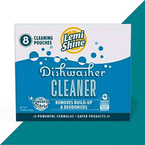 Lemi Shine Dishwasher Cleaner - Citric Acid Power, EPA Safer Choice Certified - 8 Count
