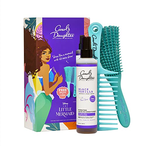 Carol's Daughter Hair Care Gift Set - Moisturizing Leave-In Conditioner, 6x Shine, 8 Fl Oz