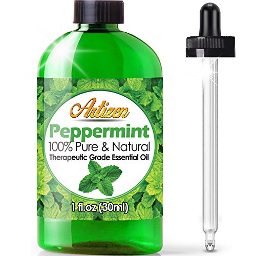 Artizen Peppermint Essential Oil - 100% Pure, Refreshing Aroma for Aromatherapy - 30ml