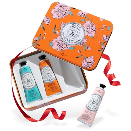 La Chatelaine Hand Care Set - Nourishing Lotion Trio with Organic Shea Butter - 3 x 1 fl. oz