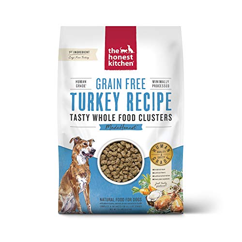 The Honest Kitchen Whole Food Clusters - Human Grade Turkey Dog Food, 20lb, No Fillers