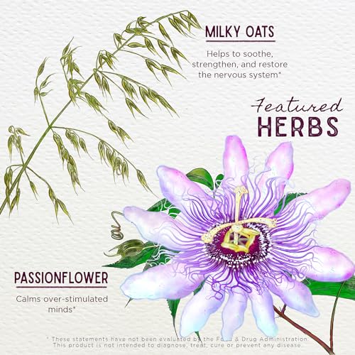 WishGarden Herbal Supplement - Natural Stress Relief for Pregnancy, Adrenal Support - 2oz