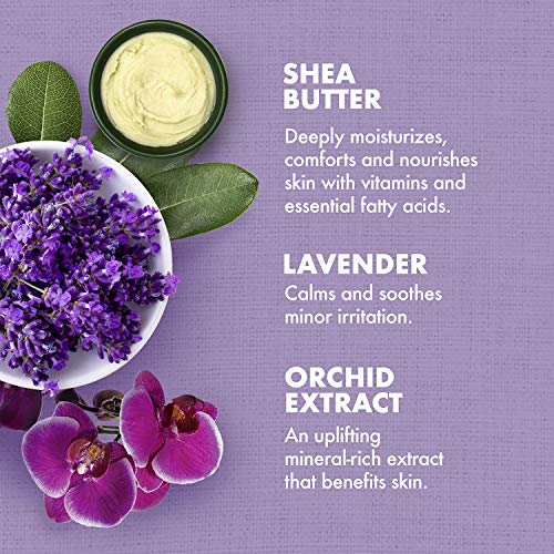SheaMoisture Body Oil - Lavender Calming Moisturizer for Sensitive Skin, Fair Trade - 8oz