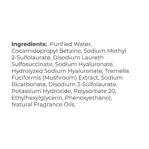 Derma E Face Wash & Cleanser - Hydrating Foam with Hyaluronic Acid, Vegan - 5.3 Oz