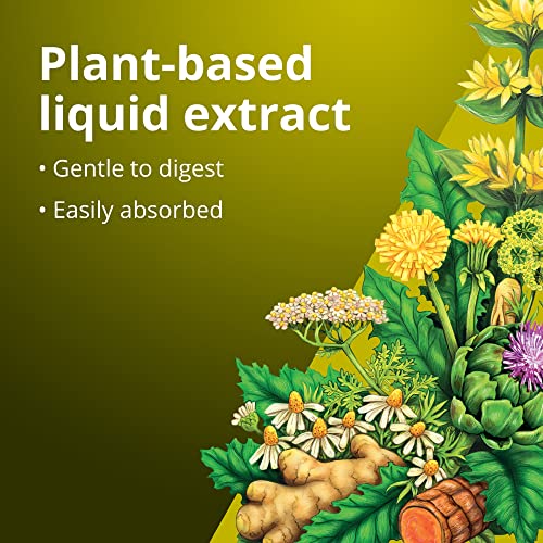 Floradix Gallexier Herbal Bitters - Digestive Support with Artichoke & Turmeric - 8.5 fl oz