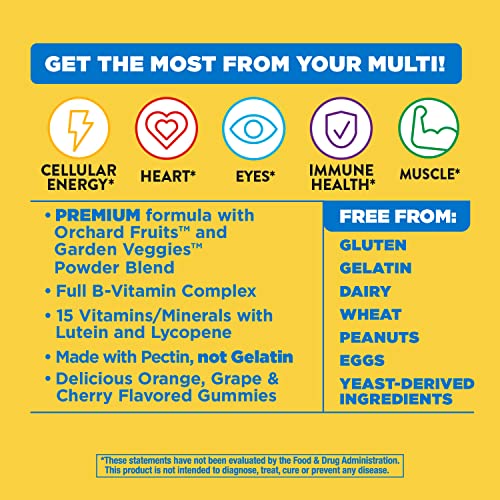 Nature’s Way Alive! Men’s 50+ Multivitamin - Supports Heart, Brain & Muscle Health - 75 Gummies