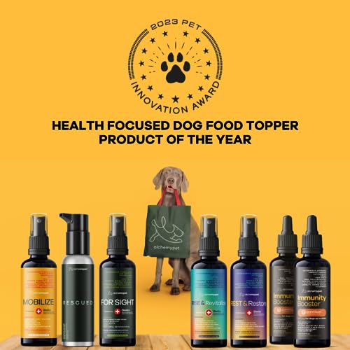 Alchemypet Dog Supplement - Boosts Energy & Mood, Supports Joint Health - 60ml (30 Servings)