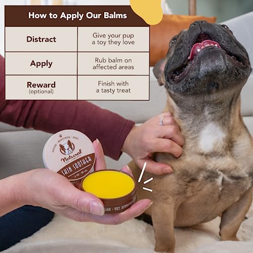 Natural Dog Company Skin Soother - Allergy & Itch Relief for Dogs, 100% Natural Ingredients - 2 oz