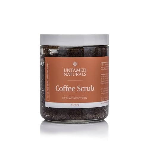 Untamed Naturals Body Scrub - Exfoliating & Moisturizing with Plant-Based Ingredients - 8oz