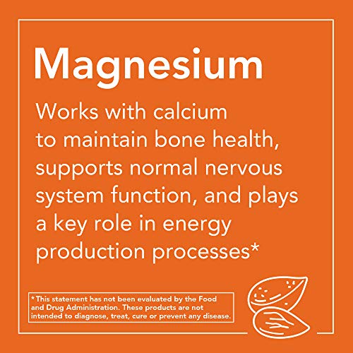 Now Supplements Magnesium Citrate - Energy & Enzyme Support, Vegan, Non-GMO - 240 Veg Capsules